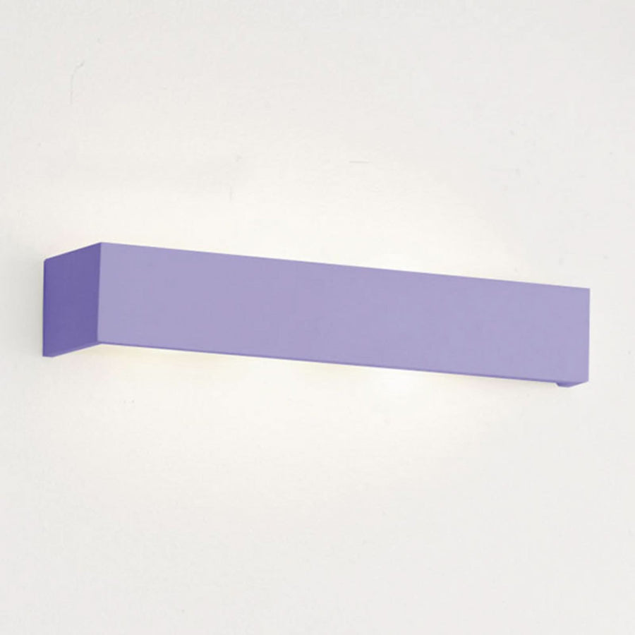 Applique murale Teos en plâtre, blanc, 2 lumières, hauteur 7,5 cm