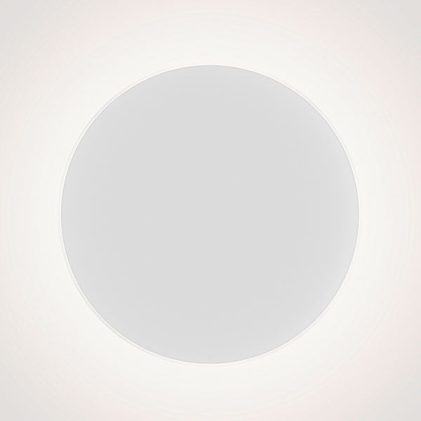 Applique murale LED LYD en verre, transparent, Ø 23,5 cm