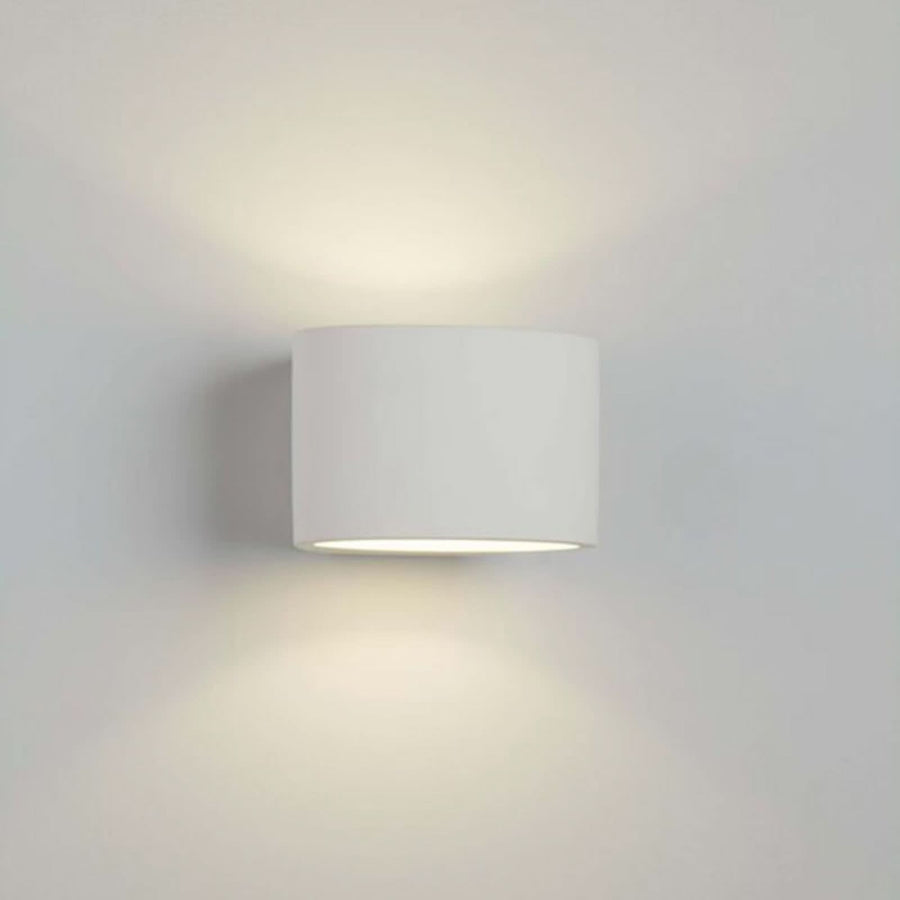 Applique murale 8721 en plâtre, blanc, hauteur 10 cm