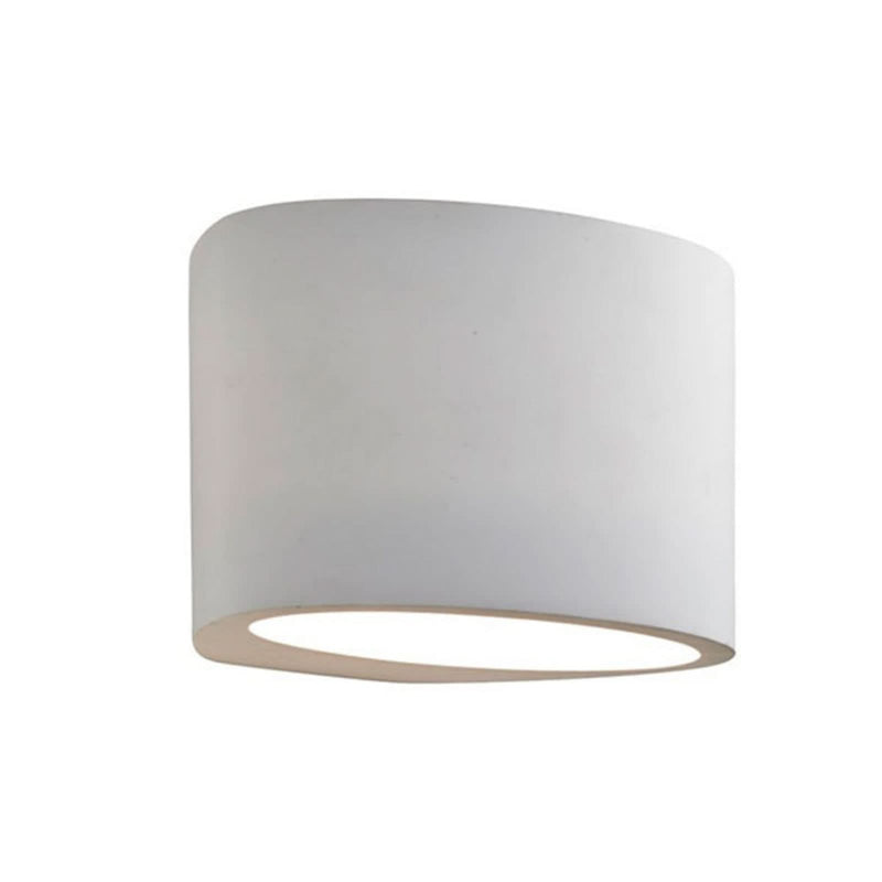 Applique murale 8721 en plâtre, blanc, hauteur 10 cm