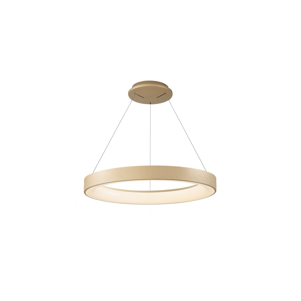 Suspension LED Niseko II avec télécommande, Ø 50 cm