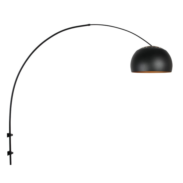 Globe-Black wall lamp black