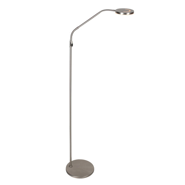 Soleil2 silver floor lamp