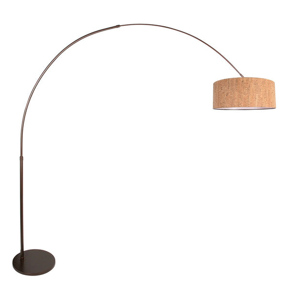 Sparkled Light beige floor lamp