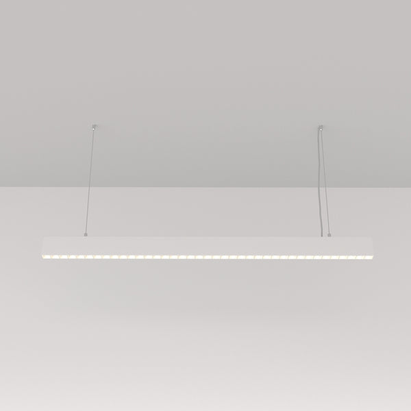 White pendant light points