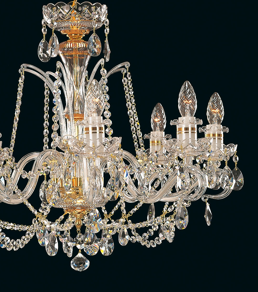 Lustre en cristal taille EL633895