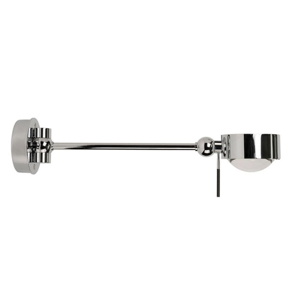 Applique murale Puk Hotel en verre, chromé, 12 W, largeur 8 cm
