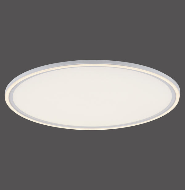 Plafonnier Edging blanc, H 60 cm
