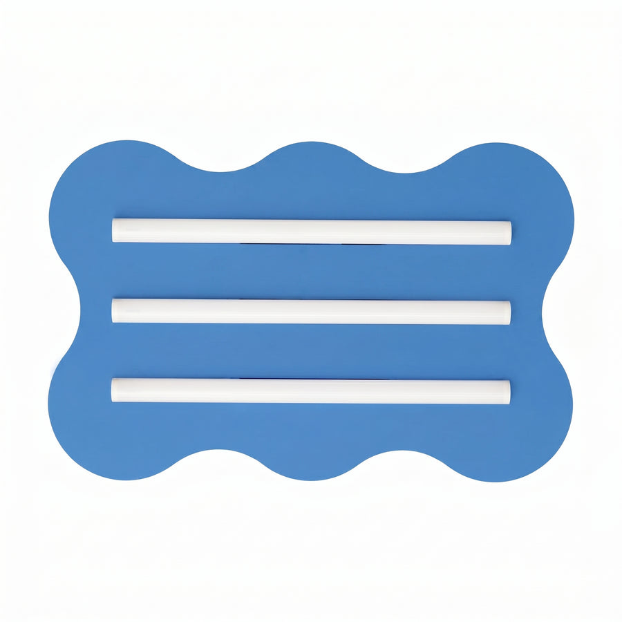 Plafonnier KLOVER brun Bleu ciel