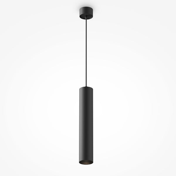 Artisan black pendant light