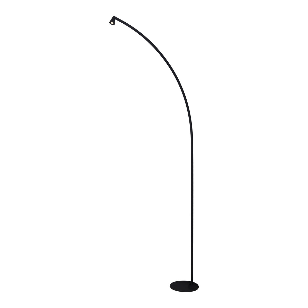 Lampadaire LED Africa noir, L 90 cm