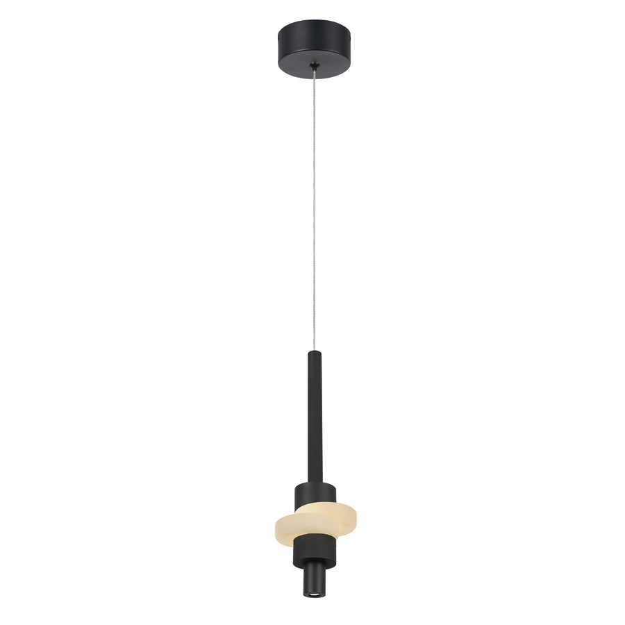 Suspension LED Betty, albâtre