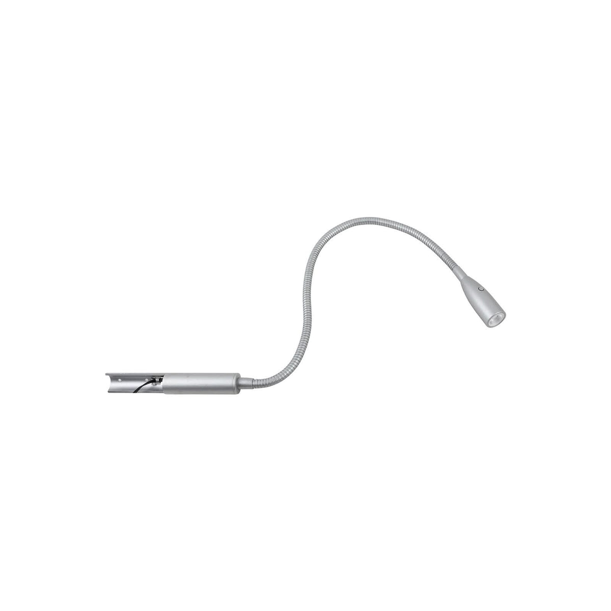 Applique murale LED Berta en métal, argent