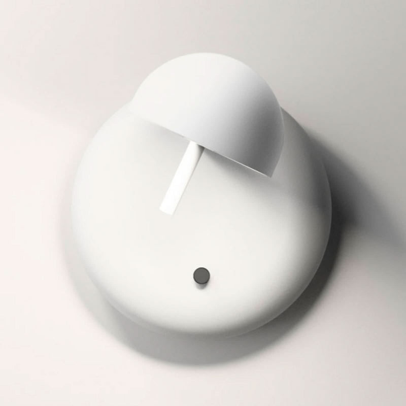 Applique murale LED Pin 1675 en aluminium, blanc, hauteur 11 cm