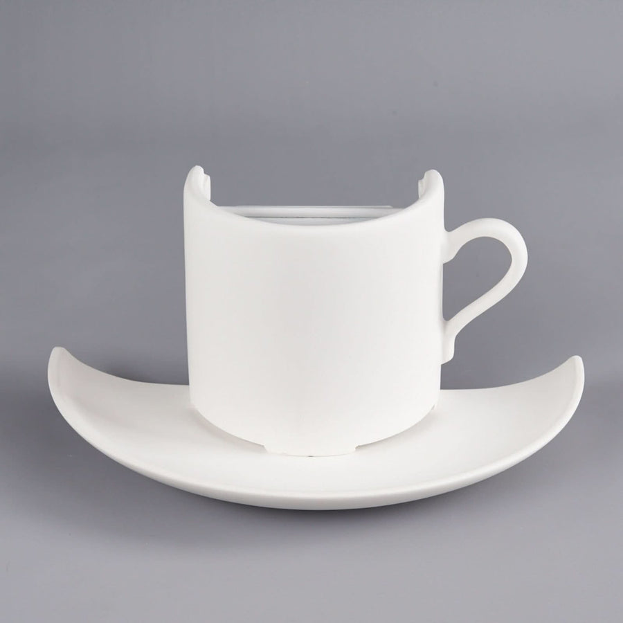 Applique murale Pocillo en plâtre, blanc, hauteur 14 cm