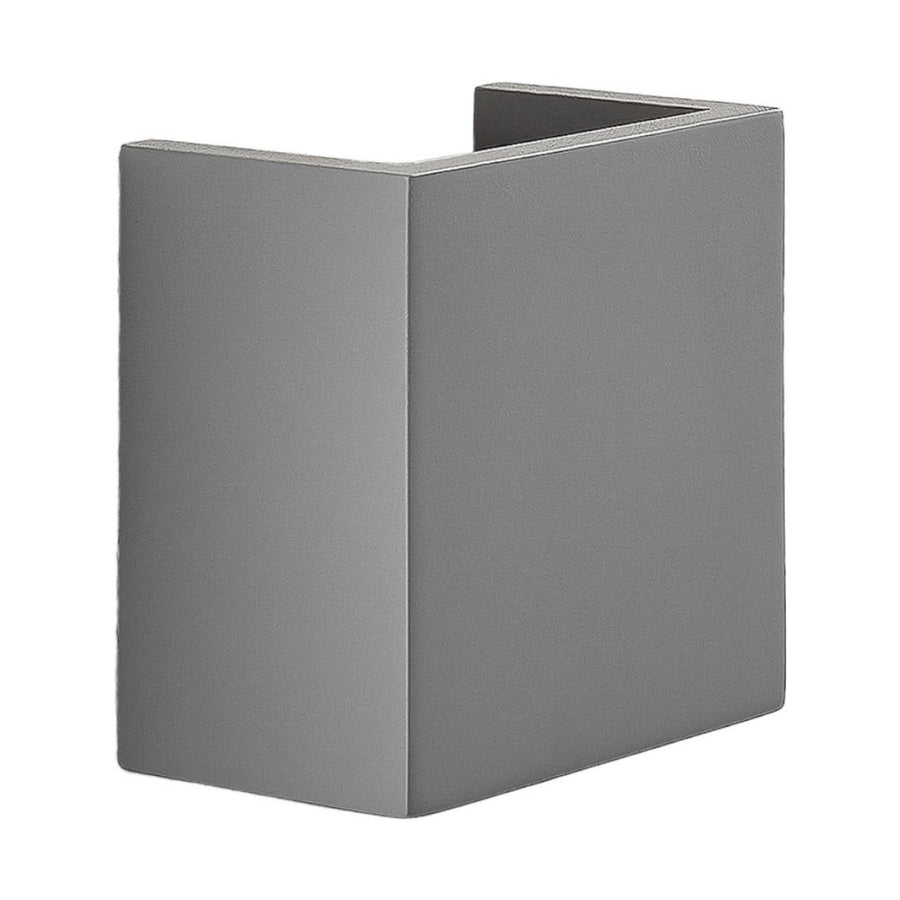 Applique murale Smira en béton, gris, hauteur 12,5 cm