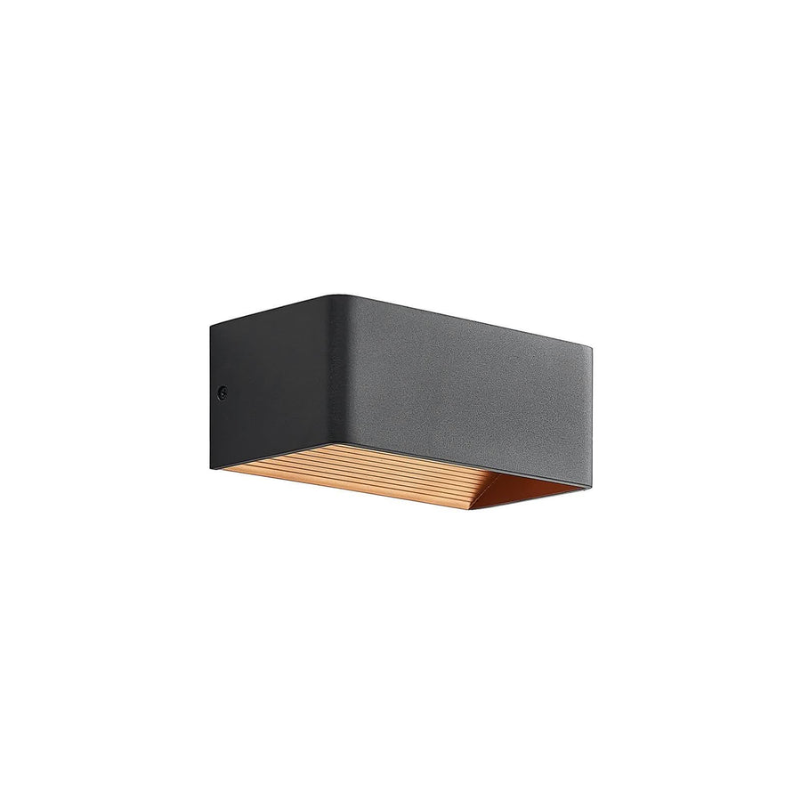 Produit isolé sur fond blanc, boîtier noir ouvert montrant la grille dorée.