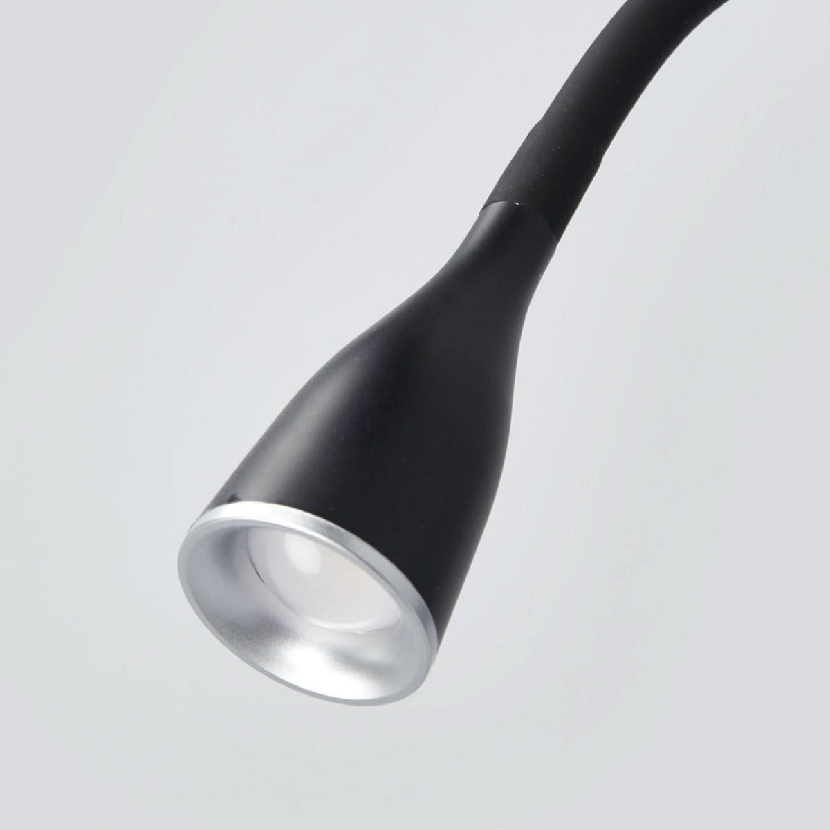 Applique murale LED Enna, noir, hauteur 33,5 cm