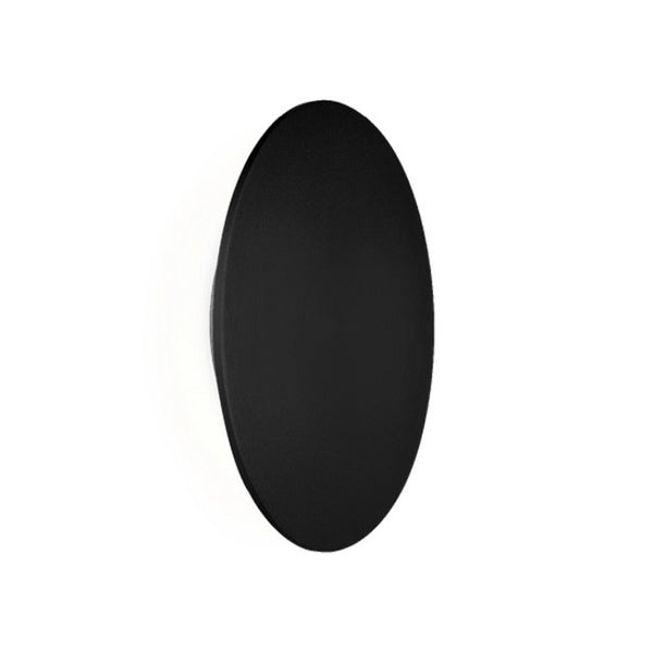 Applique murale LED Miles 3.0 en aluminium, noir, Ø 26 cm