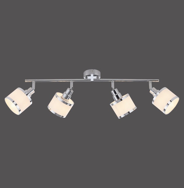 Plafonnier Accor 4 lumières chromé