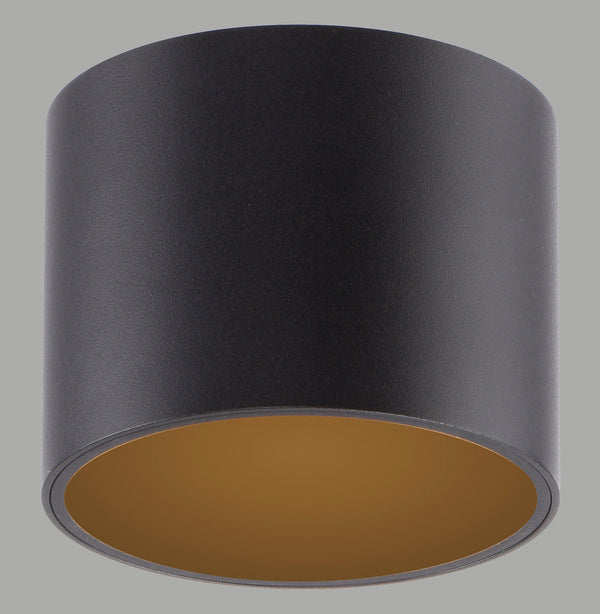 Plafonnier LED | Pure Point Noir L 11 cm