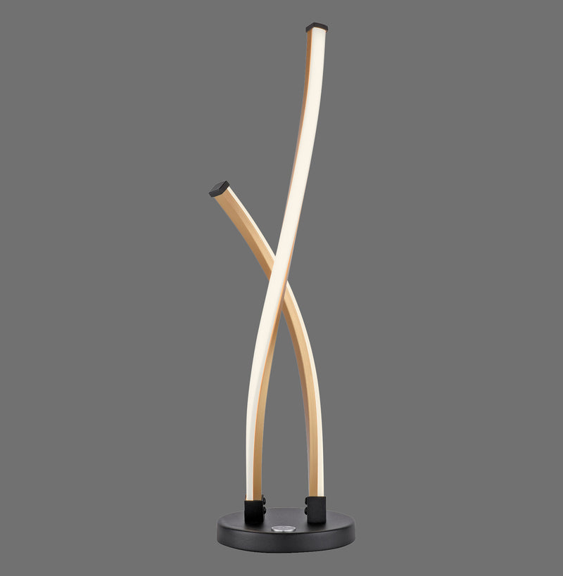 Lampe à poser Polina dorée