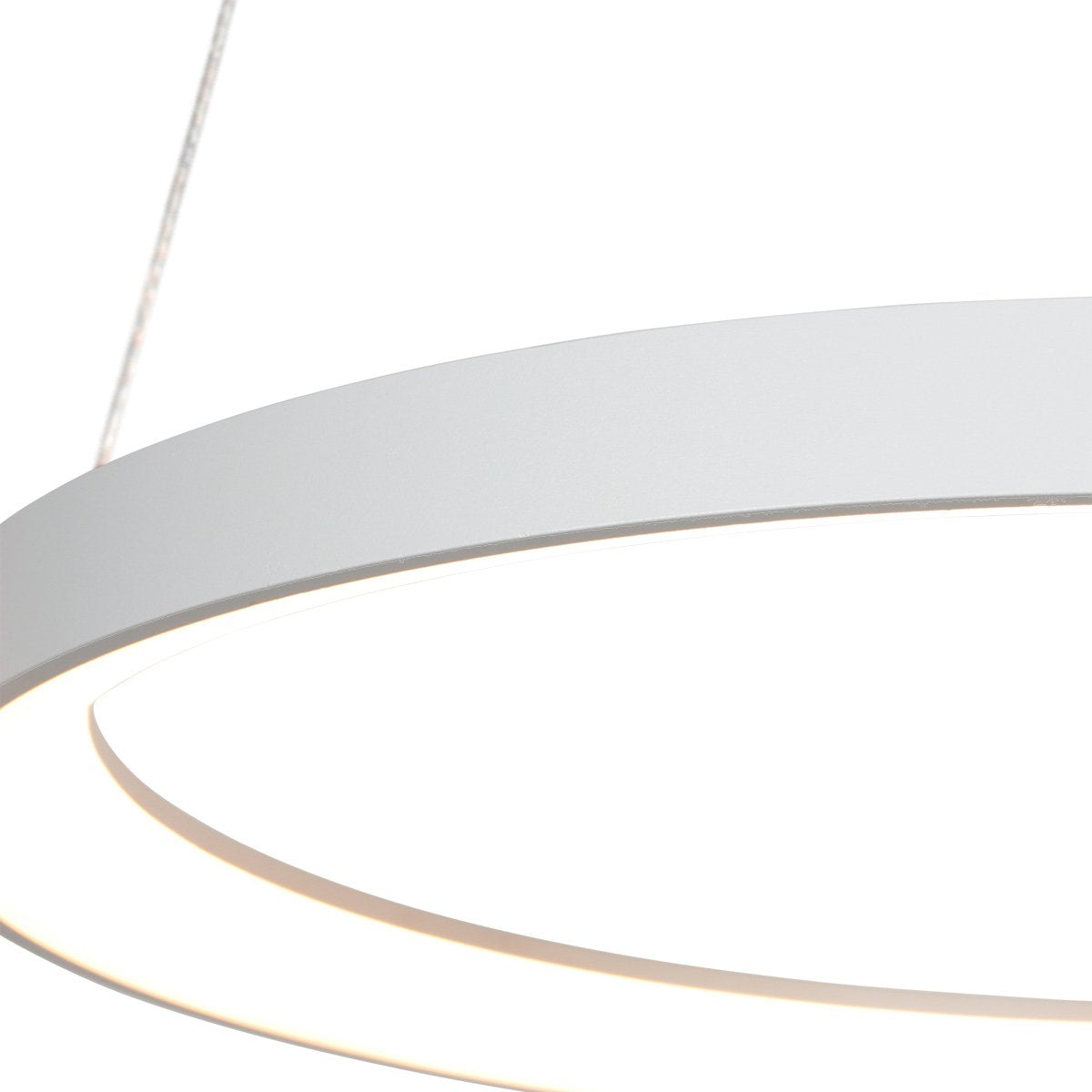 Suspension luminaire Ringlede blanc