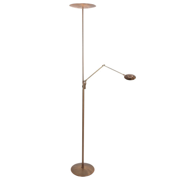 Zenith2 bronze floor lamp