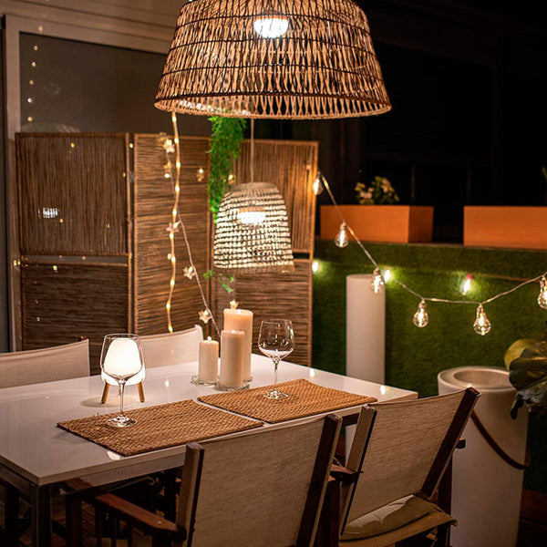 Amalfi 50 Hang natural fiber pendant light