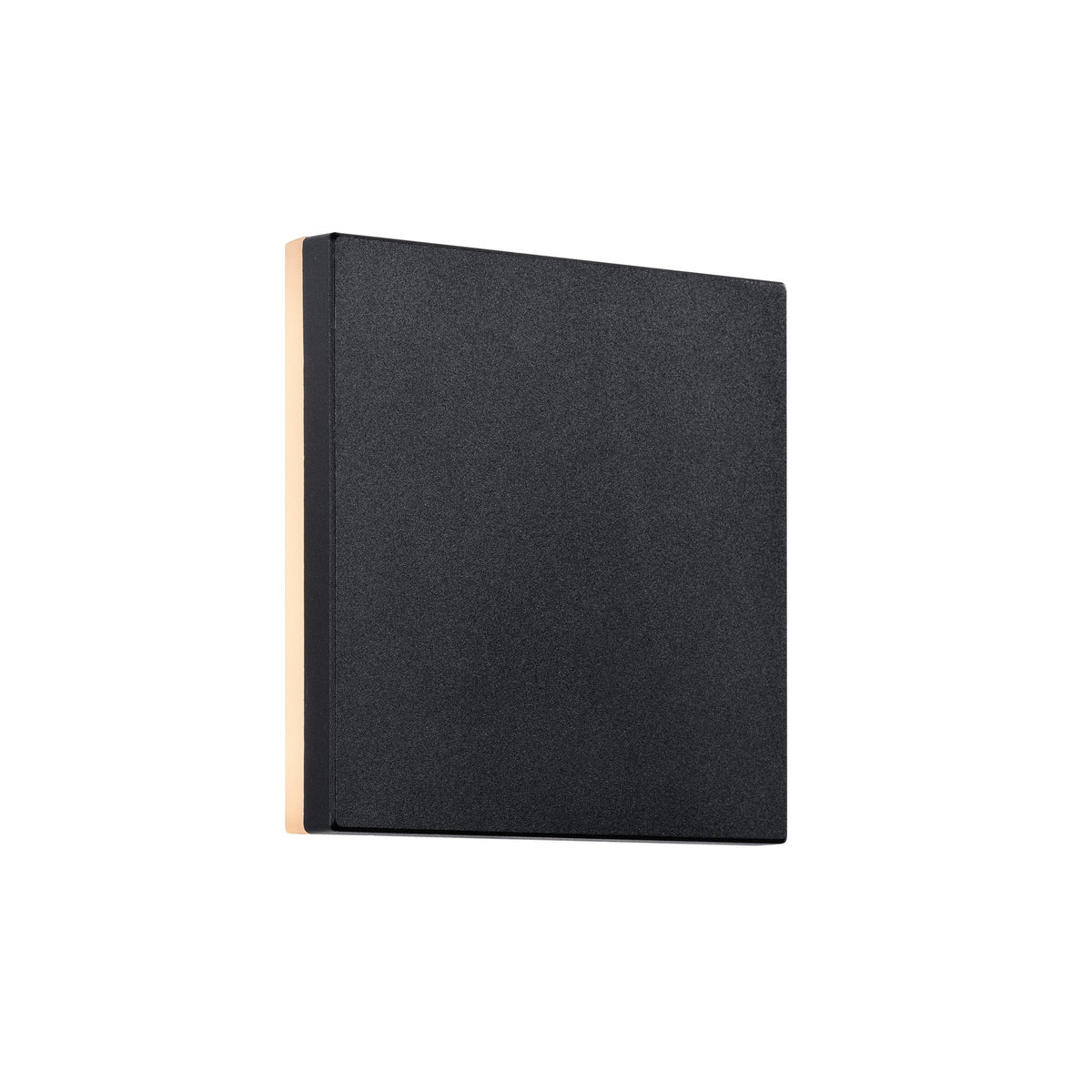 Applique extérieure LED Artego Square noire, IP54
