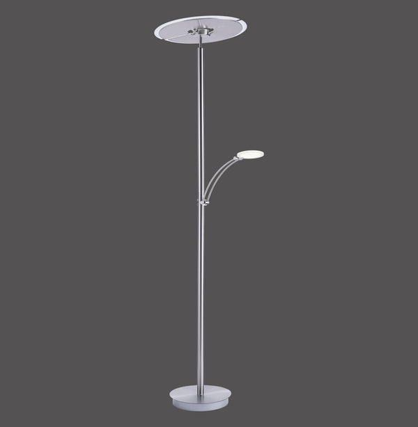 Lampadaire Artur acier, H 200,3 cm