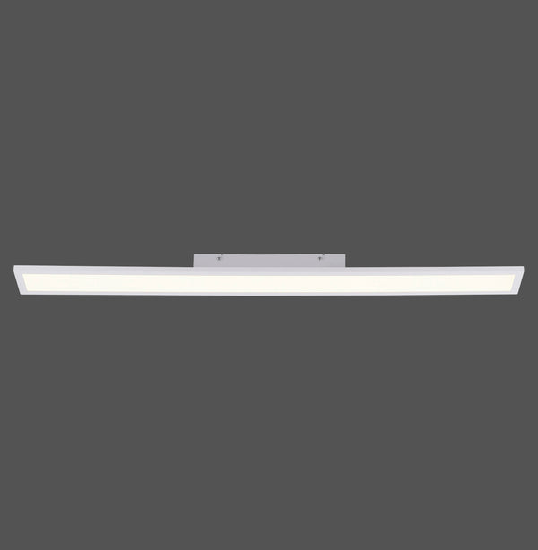 Plafonnier Flat blanc, H 100 cm