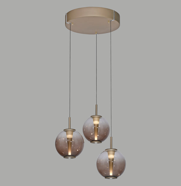 Suspension Pure E-Infinity marron, H 240 cm