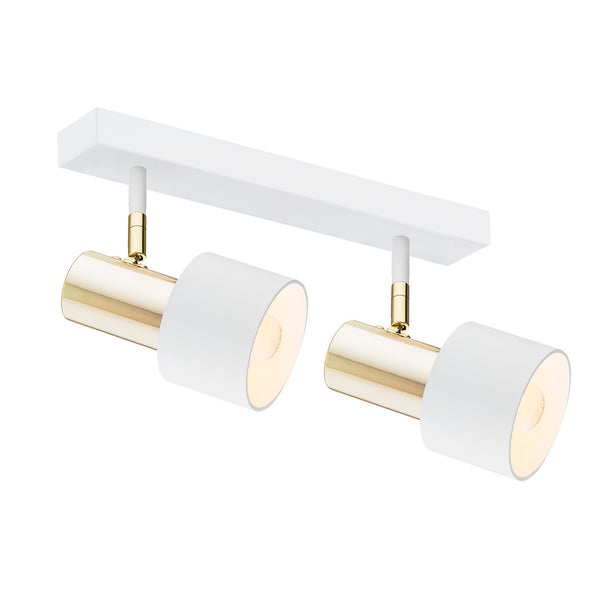 Doria 2-light ceiling lamp