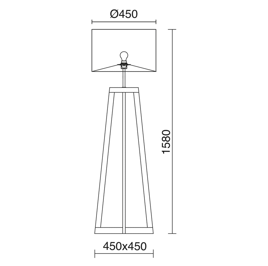 Lampadaire Kara