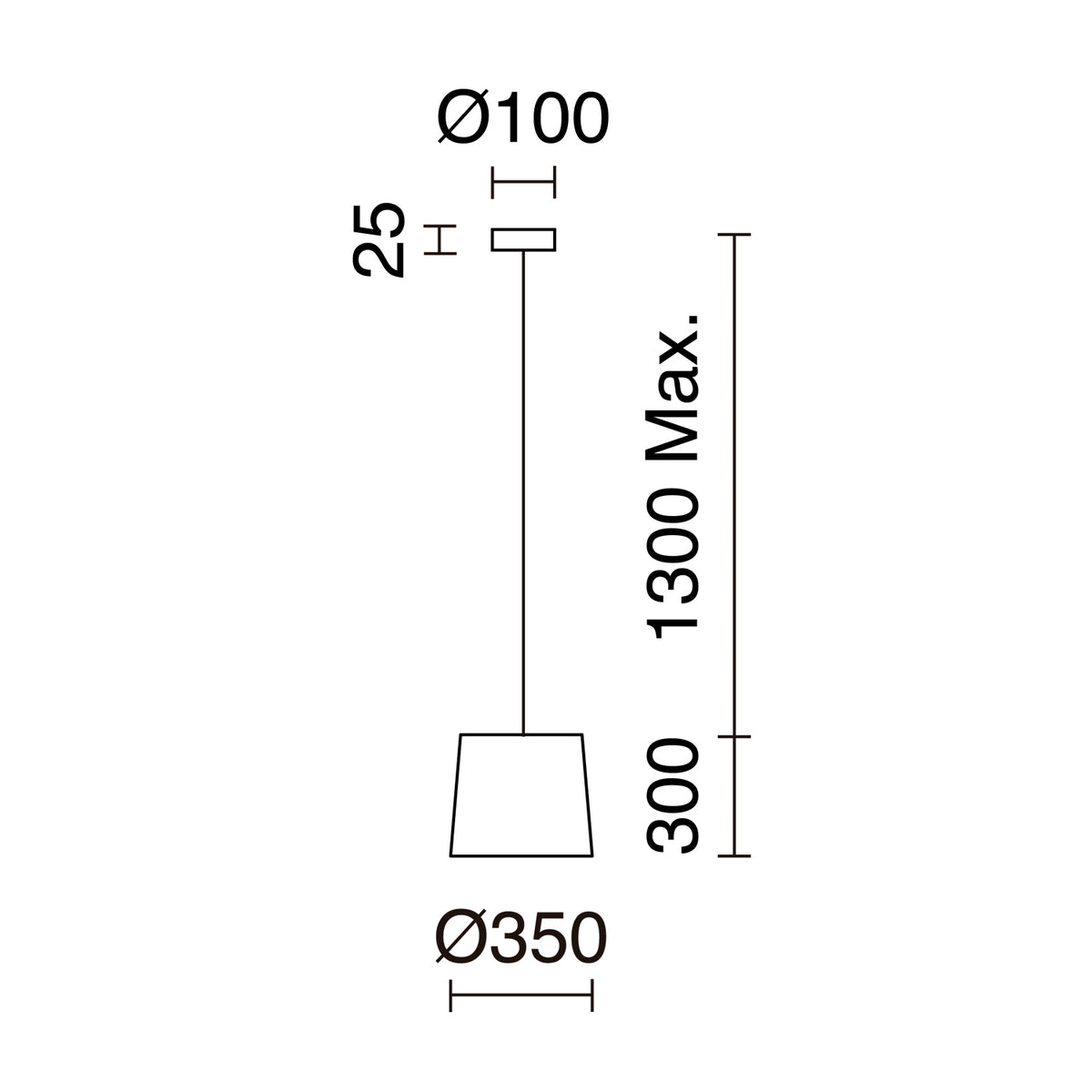 Suspension Thais, version D