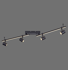 Luminaire plafonnier | Barik Noir
