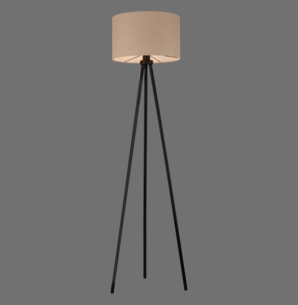 Lampadaire Green Duro beige et noir