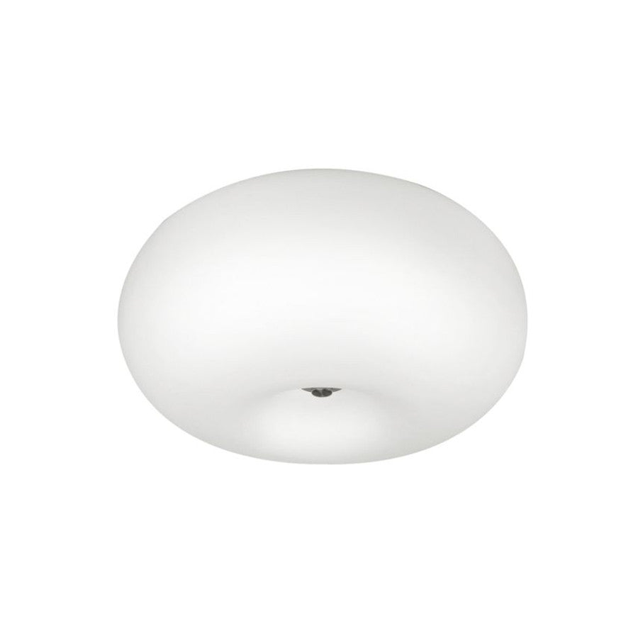 Plafonnier Inez 3 lumières blanc, verre