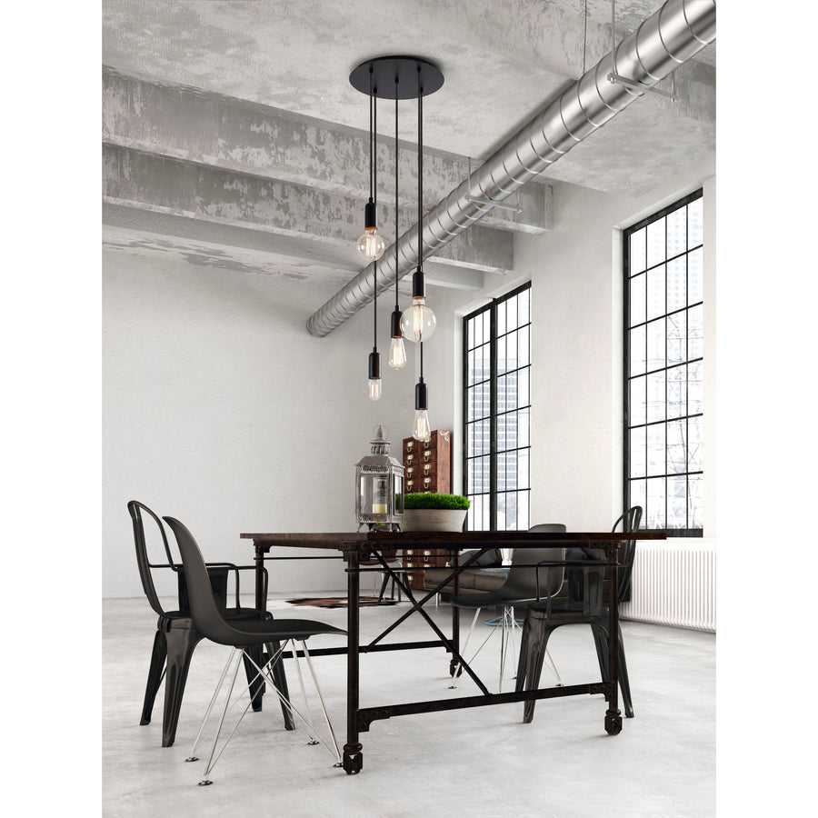 Suspension A TU Estilo 5 lumières