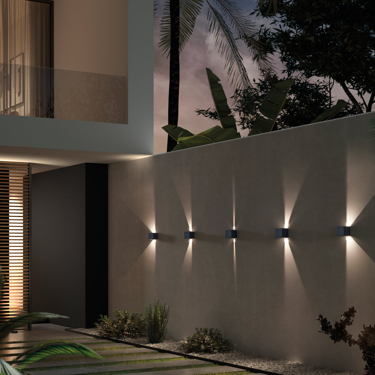 Applique extérieure Beam 2 lumières up-down IP54