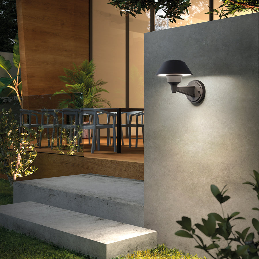 Applique extérieure Bucket IP65, anthracite, 3000 K