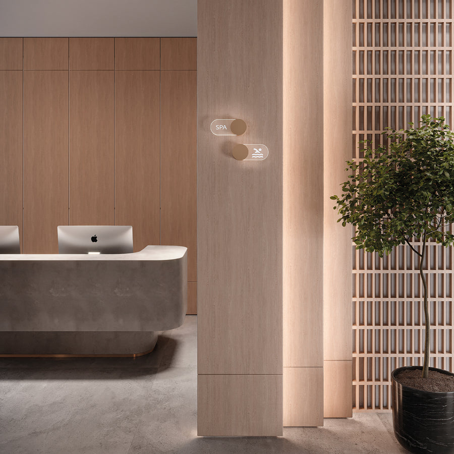 Applique murale Sign, version A