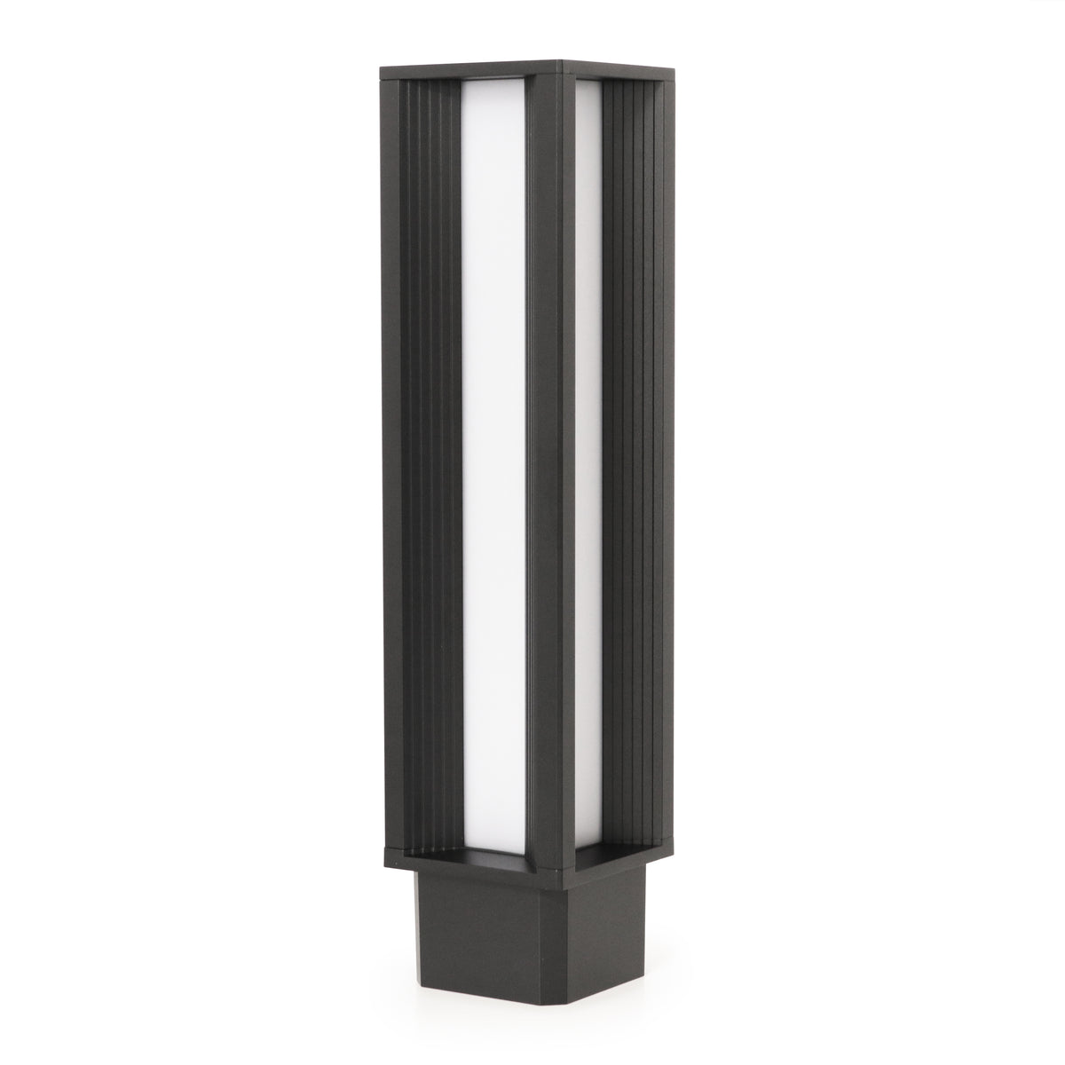 Borne extérieure Aura IP65, H 68 cm, 3000 K