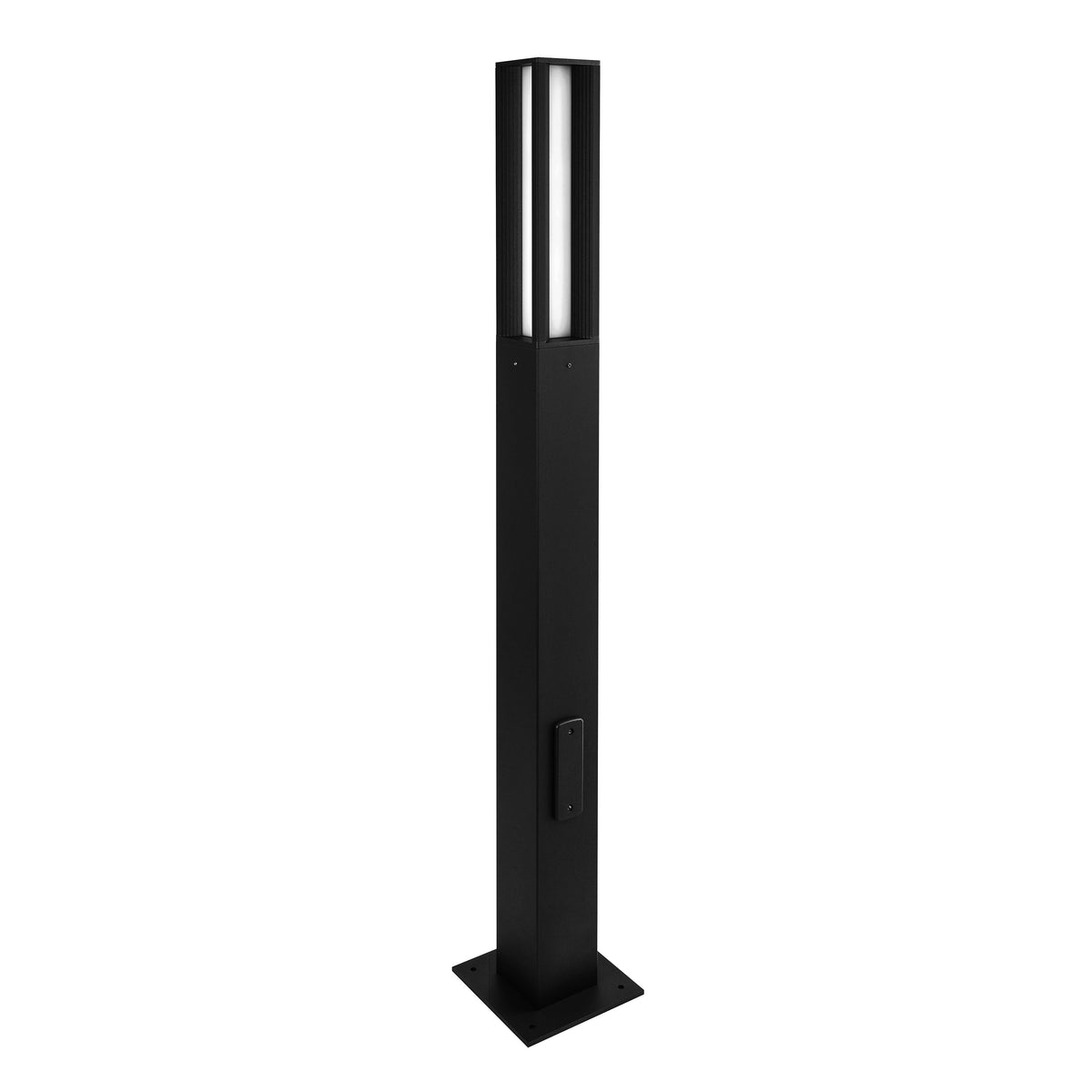 Borne extérieure Aura IP65, H 200 cm, 3000 K