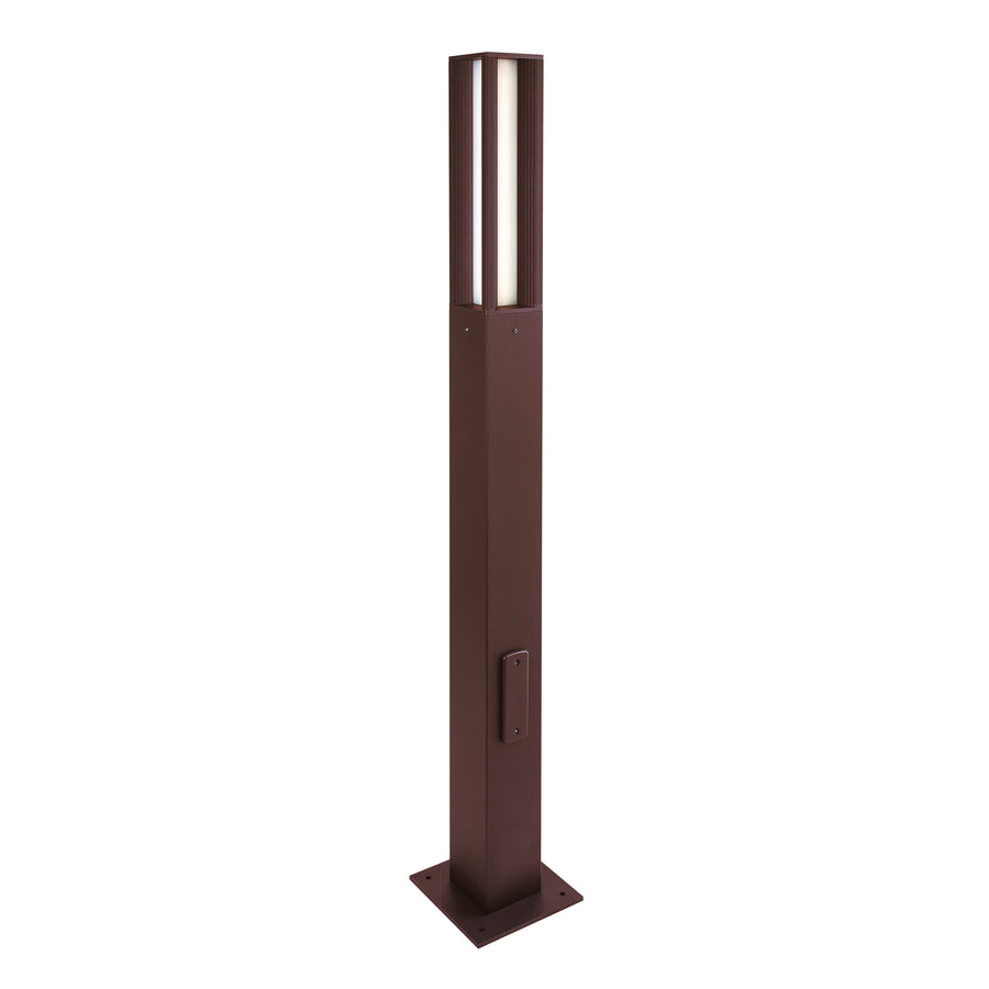 Borne extérieure Aura IP65, H 200 cm, 3000 K