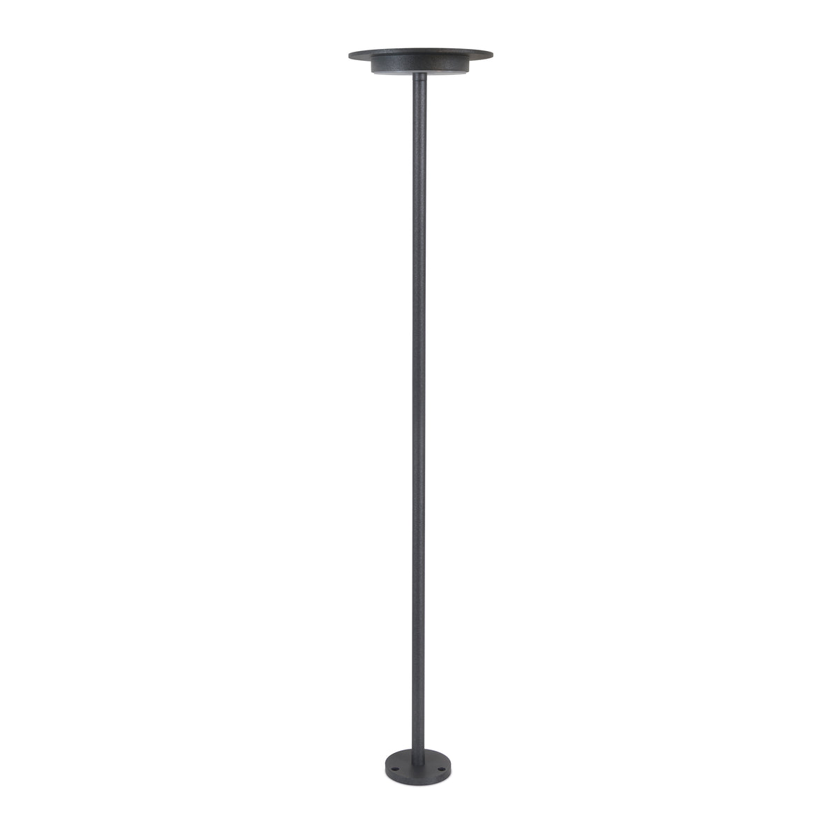 Borne extérieure Duomo IP65, anthracite, H 60 cm, 4000 K, version D