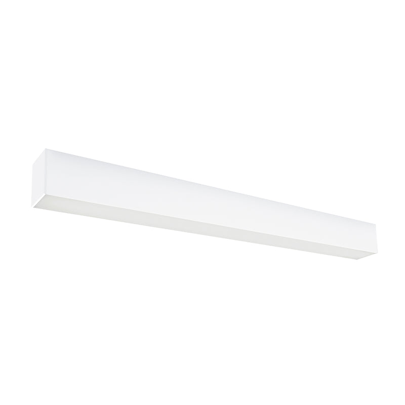 Plafonnier linéaire Fenix, LED intégrée, variable DALI, largeur 6 cm
