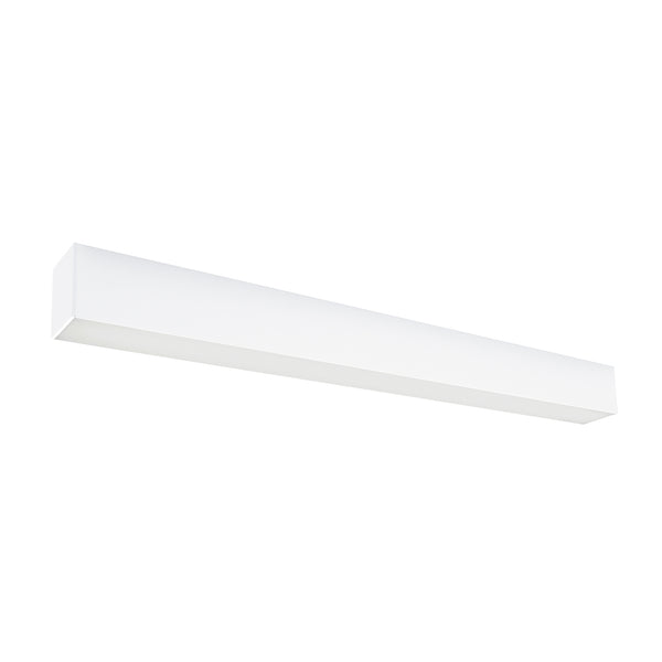 Plafonnier linéaire Fenix, LED intégrée, variable DALI, largeur 7,1 cm