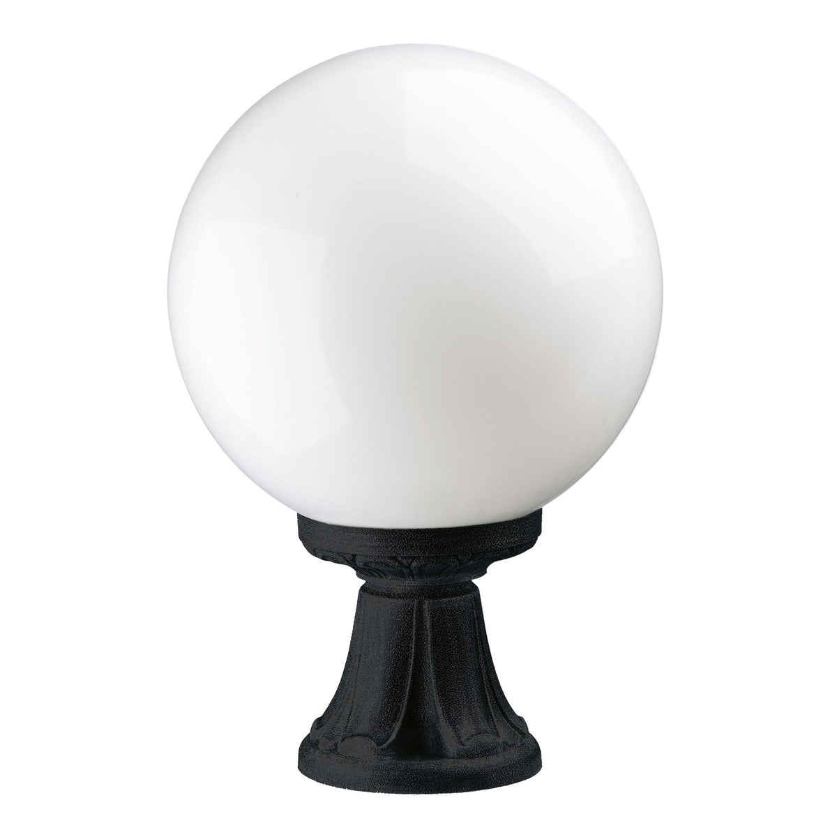 Borne extérieure Indura Globo IP65, noir, H 45 cm